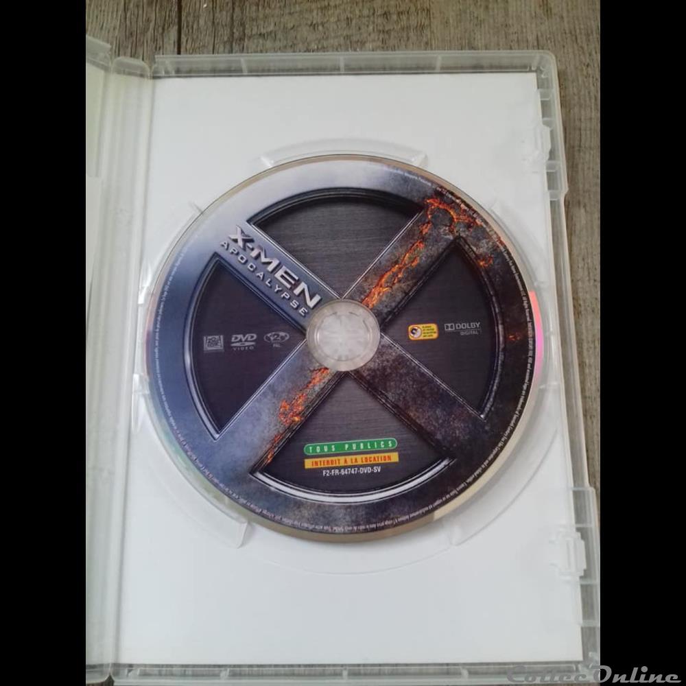 X-Men : Apocalypse - Edition simple 2 film dvd blu ray x men apocalypse edition simple