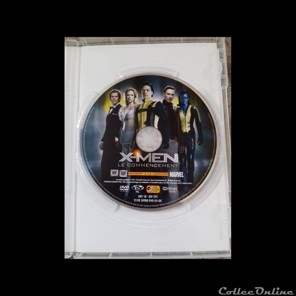 X-Men : Le Commencement - DVD Edition simple 2 film blu ray x men le commencement dvd edition simple
