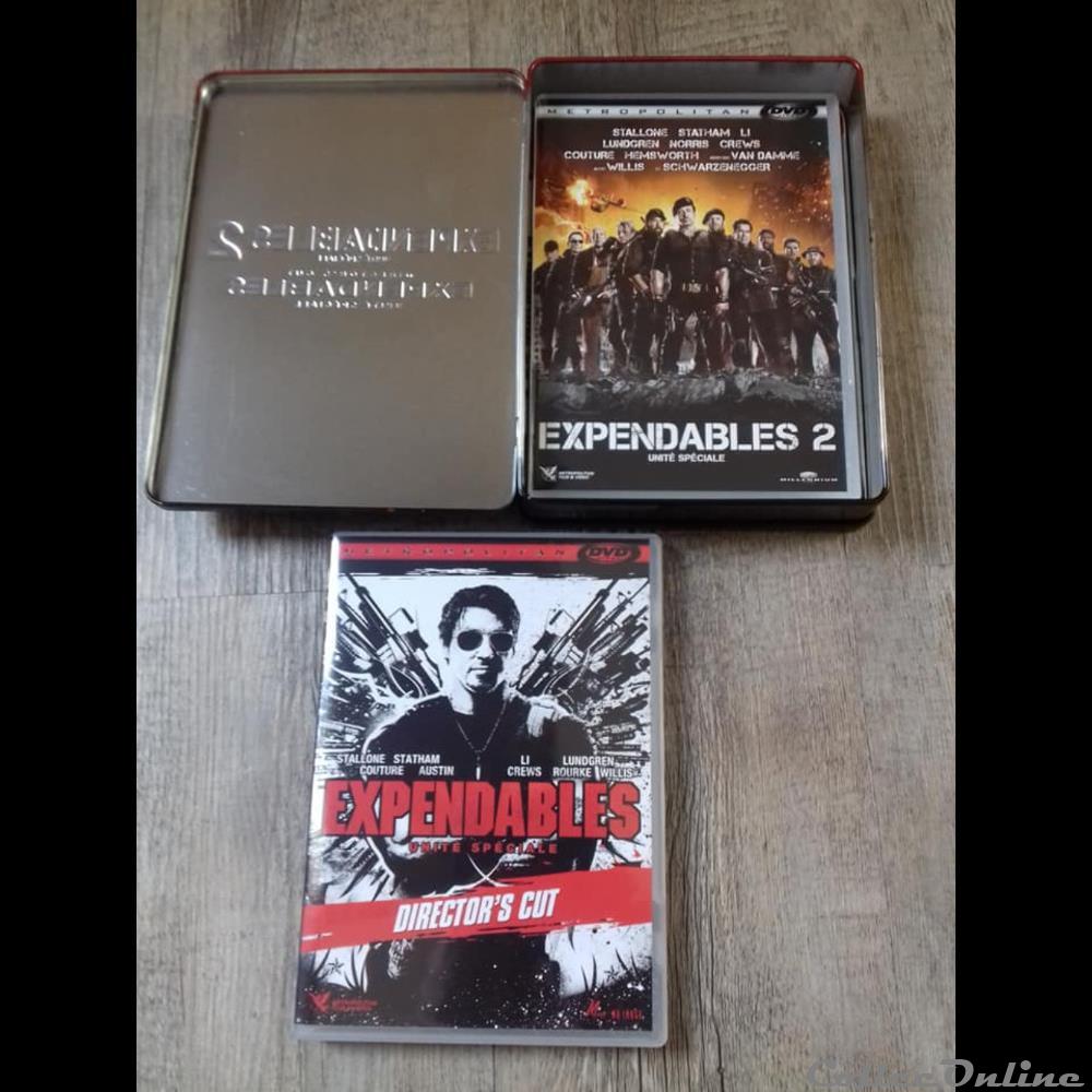 film blu ray expendables unite speciale coffret collector 2 dvd