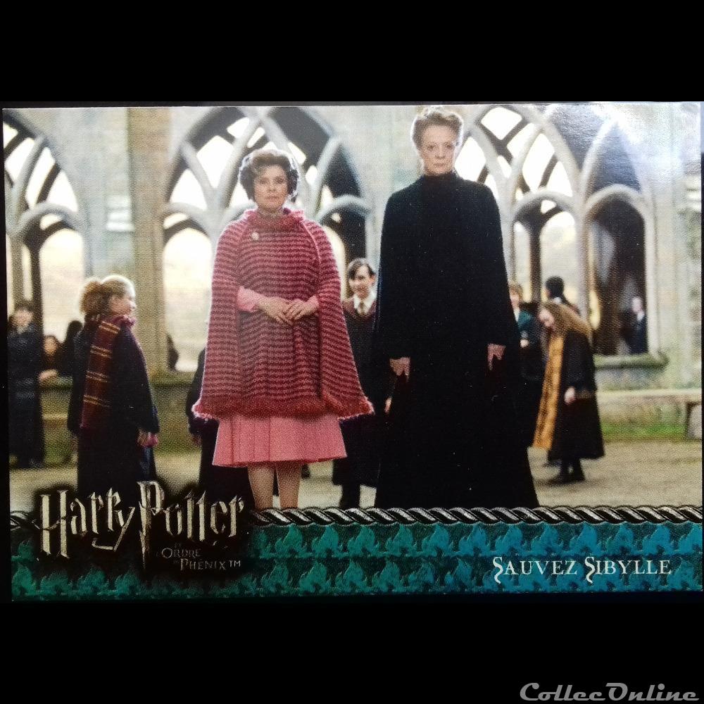 Harry Potter et l'Ordre du Phénix - 46 - Sauvez Sybille - Artbox - Carte à collectionner autre harry potter et ordre du phenix 46 sauvez sybille artbox carte a collectionner