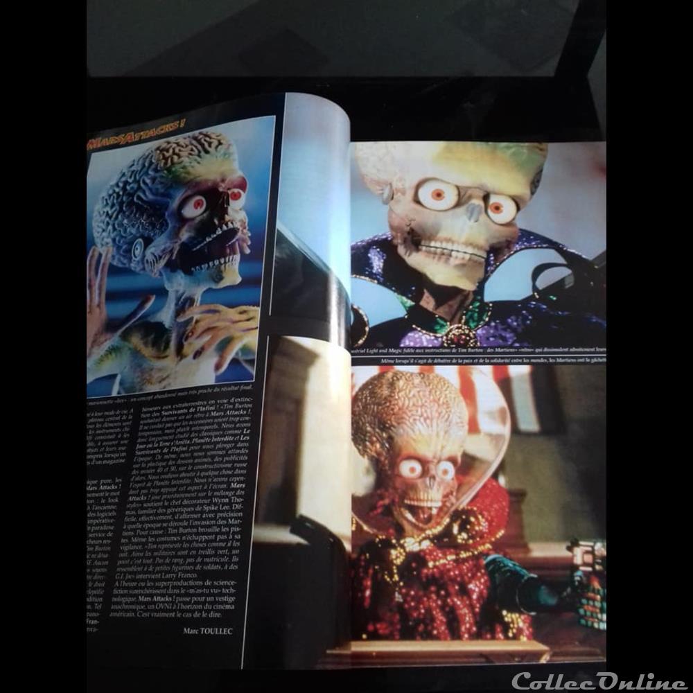 Mad Movies Magazine N°105 - Mars Attacks ! Numéro Spécial livre bd revue mad movies magazine n 105 mars attacks numero special