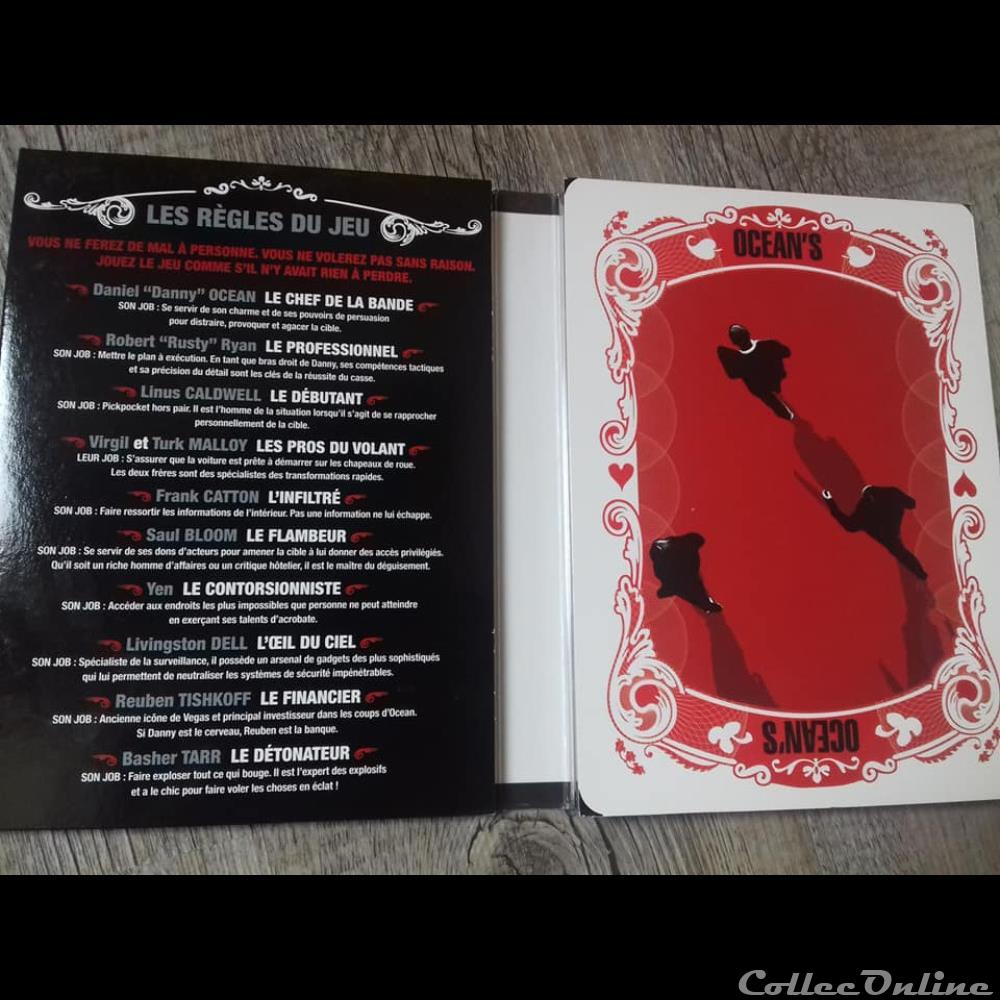 Ocean's 11 + 12 + 13 - Coffret Trilogie 2 film dvd blu ray oceas 11 12 13 coffret trilogie