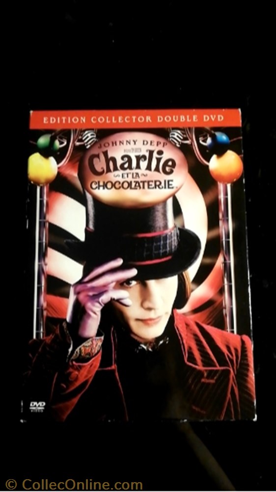 Charlie et la Chocolaterie - Edition Collector 2 DVD film blu ray charlie et la chocolaterie edition collector 2 dvd