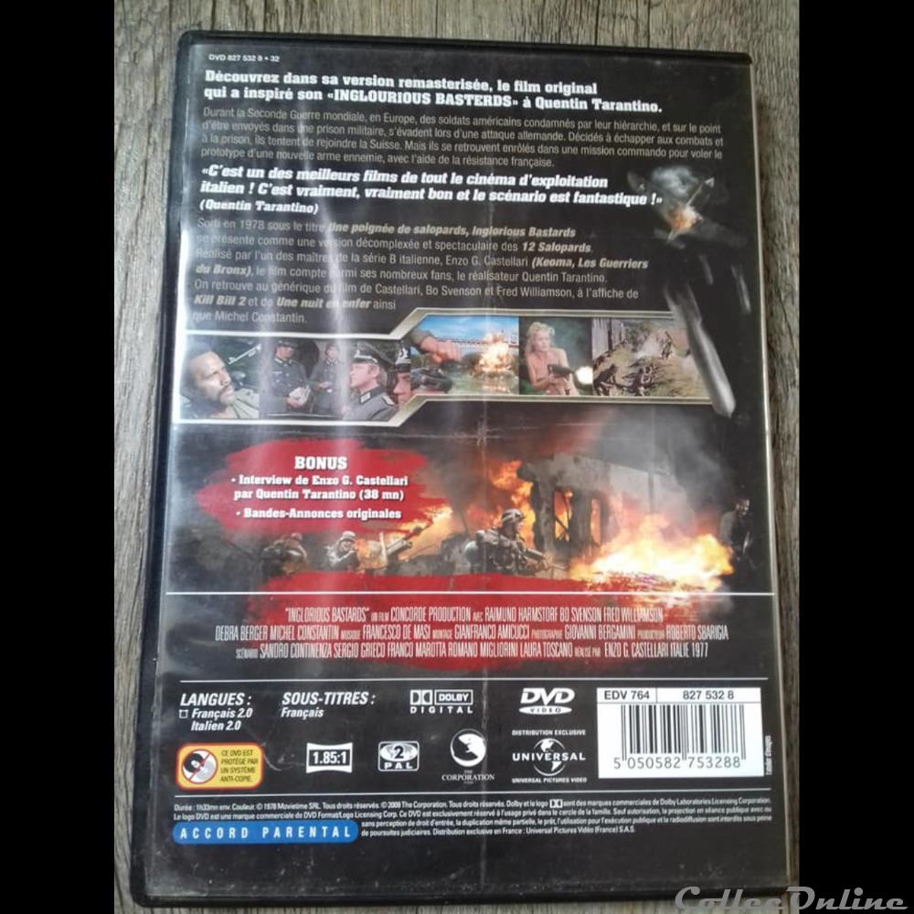 Inglorious Bastards - DVD Edition simple 3 film blu ray inglorious bastards dvd edition simple