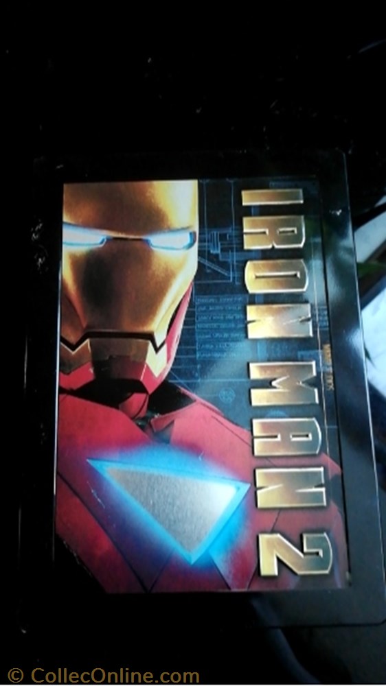 film blu ray iron man 2 edition collector 2 dvd boitier steelbook
