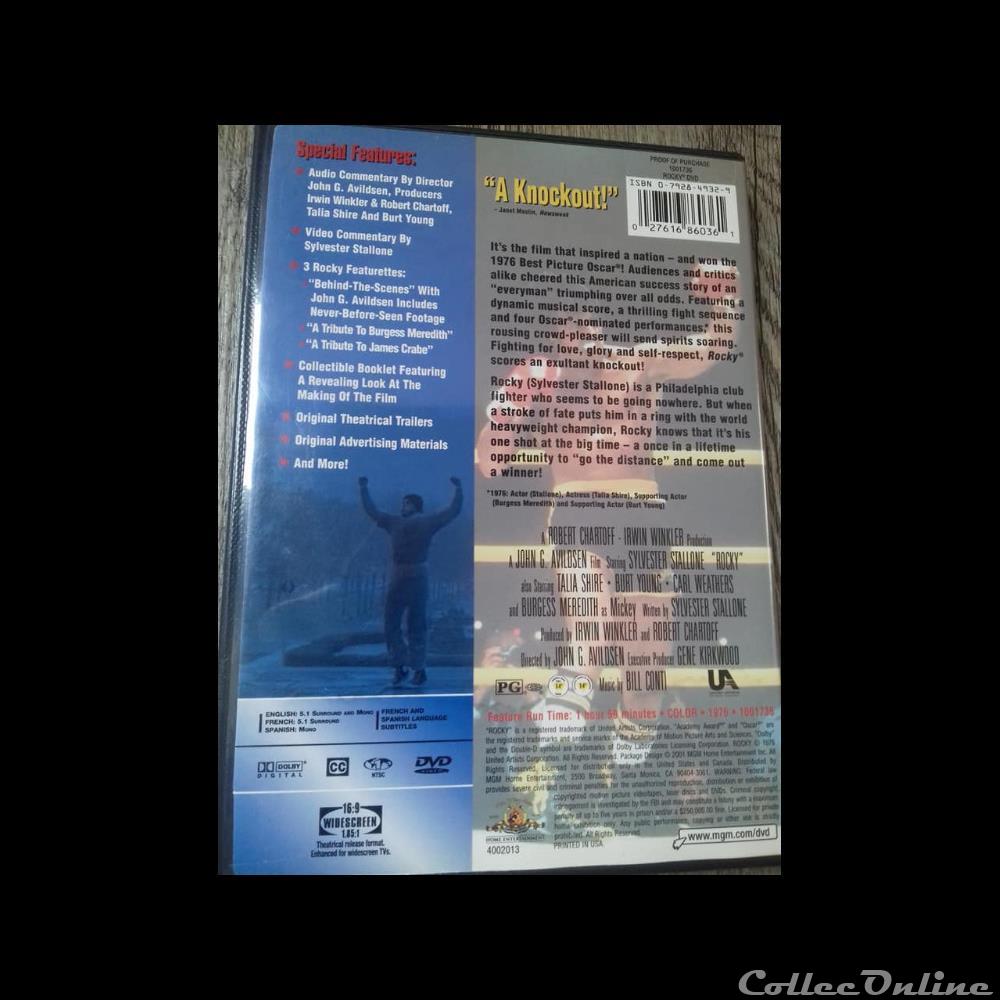 film dvd blu ray rocky edition speciale