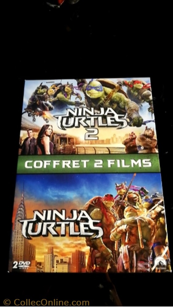 Ninja Turtles 1 & 2 - Coffret 2 films - Edition simple dvd blu ray ninja turtles 1 2 coffret 2 films edition simple