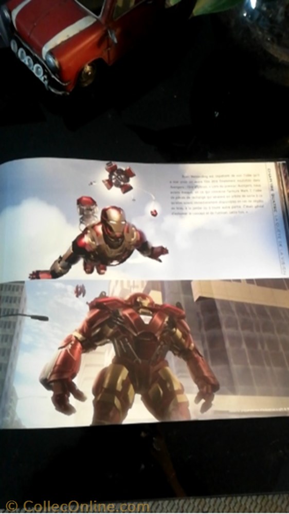 livre bd revue artbook tout art de marvel avengers ere ultron