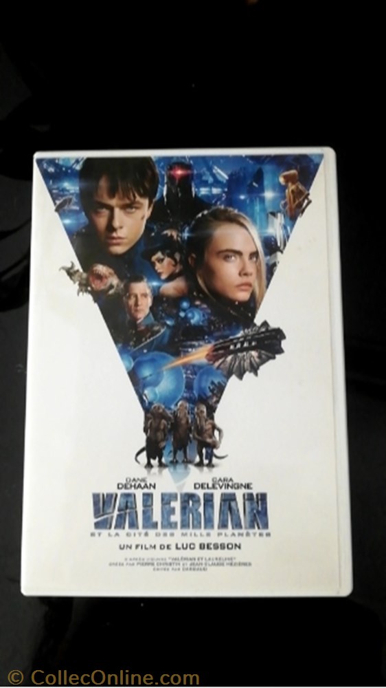 Valerian et la Cité des milles planètes - Edition simple film dvd blu ray valerian et la cite des milles planetes edition simple
