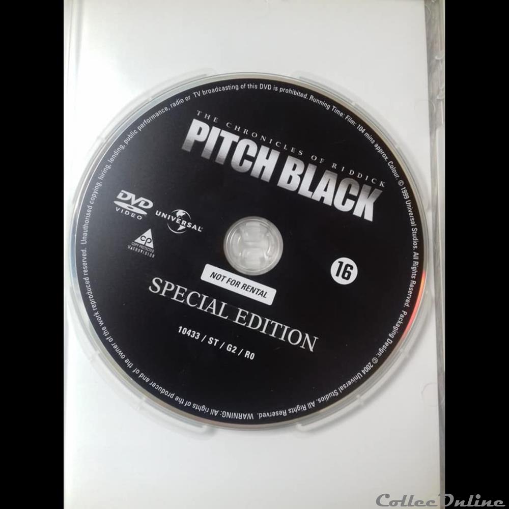 film dvd blu ray pitch black edition speciale