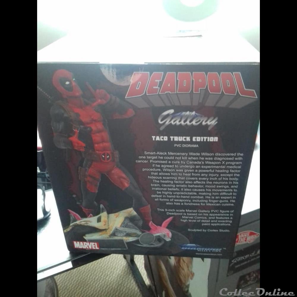 figurine comic deadpool taco truck edition