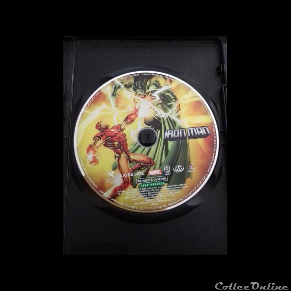 Iron Man, Studio Marvel Animation - DVD Edition simple 2 film blu ray iron man studio marvel animation dvd edition simple