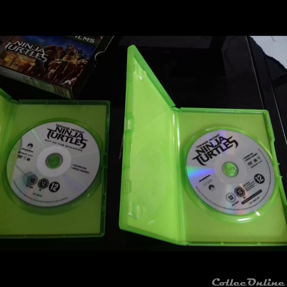 Ninja Turtles 1 & 2 - Coffret 2 films - Edition simple 3 dvd blu ray ninja turtles 1 2 coffret 2 films edition simple