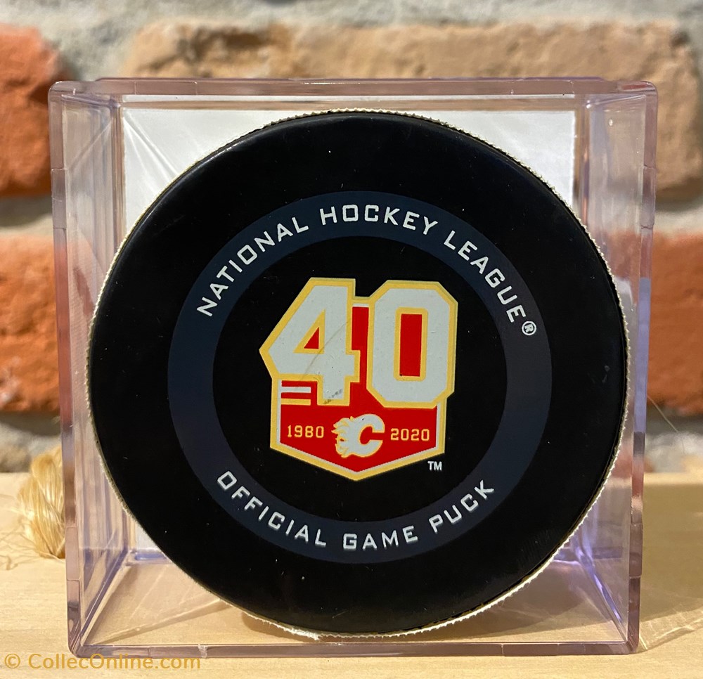 Rondelle Flames de Calgary sport olympisme sports glace hockey sur rondelle flames de calgary