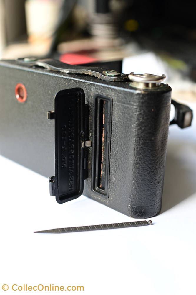 Kodak Autographic Folding Brownie 2A 2 appareil photo camescope argentique moyen format kodak autographic folding brownie 2a