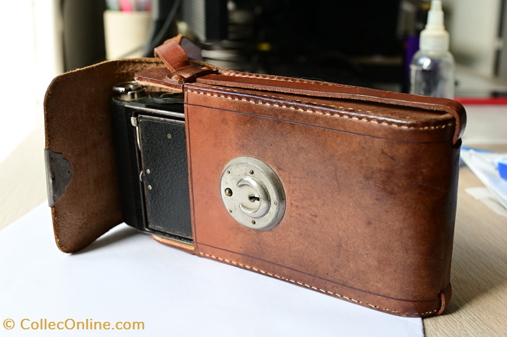Kodak Autographic Folding Brownie 2A 3 appareil photo camescope argentique moyen format kodak autographic folding brownie 2a