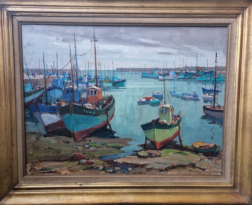 art antiquites peintures dessins bateaux a lesconil pierre plouhinec