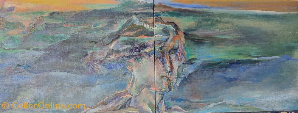 art antiquites peintures dessins visage a trouville anna stein