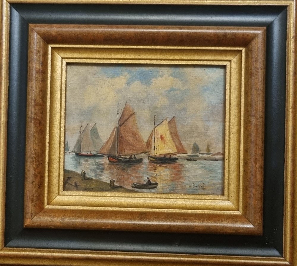 art antiquites peintures dessins marine andre borrel