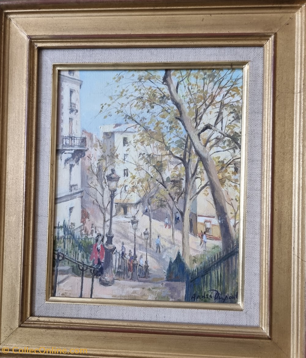 Montmartre (André Dupont) antiquites peintures dessins montmartre andre dupont