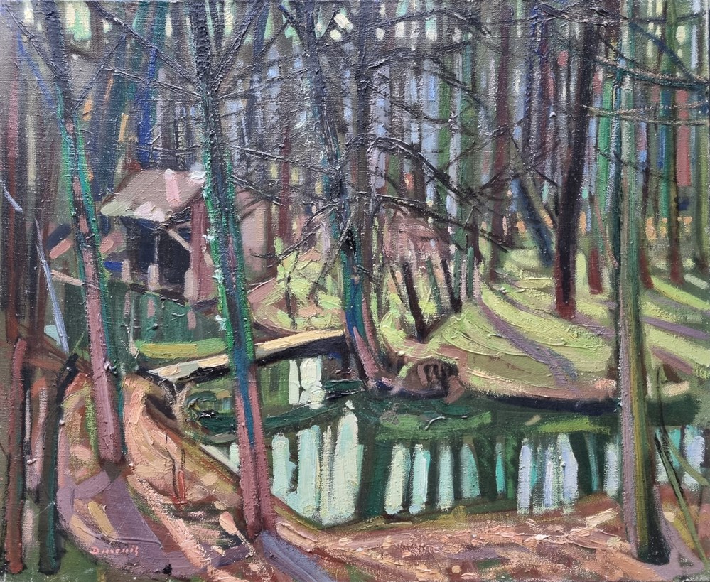 art antiquites peintures dessins le lavoir michel dureuil