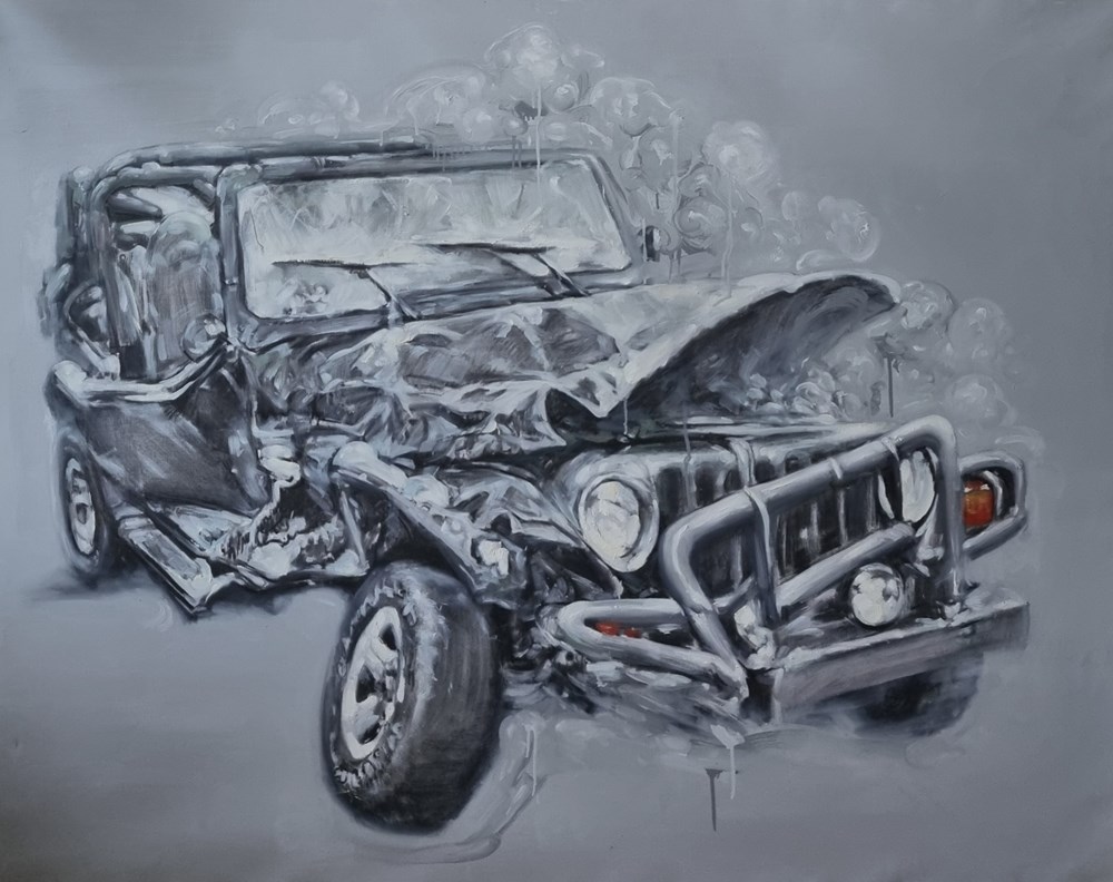 Jeep JP6453-1 (Jack Liu Yu ) art antiquites peintures dessins jeep jp6453 1 jack liu yu