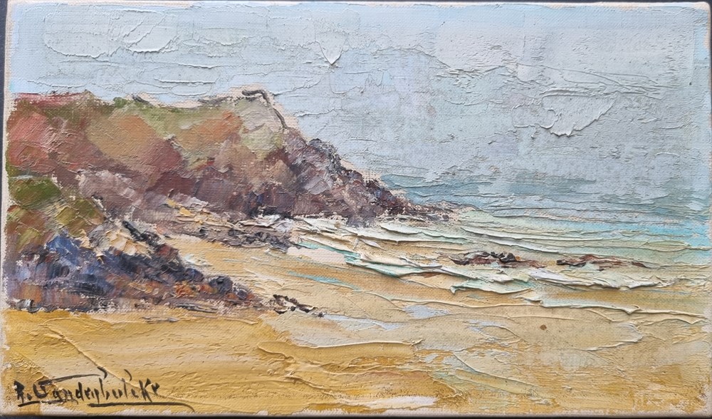 La Palud presqu’ile de Crozon (Roger Vandenbulcke ) art antiquites peintures dessins la palud presqu ile de crozon roger vandenbulcke