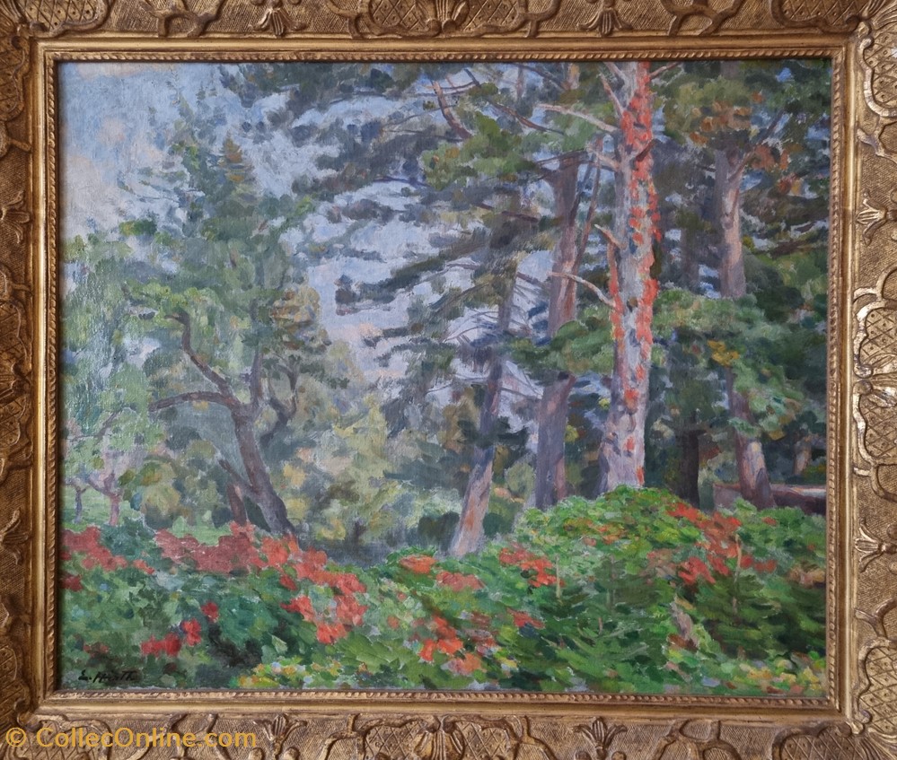 art antiquites peintures dessins sous bois edouard hirth