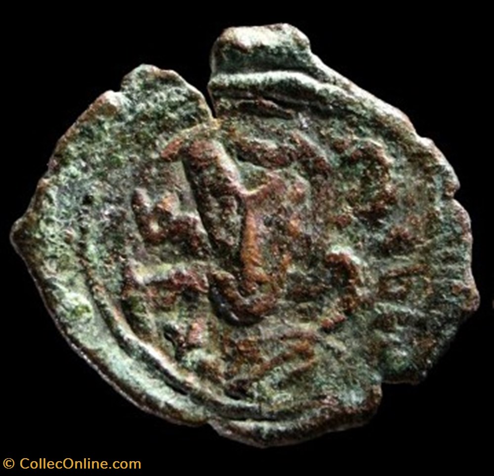 monnaies byzantines a la dynastie heracliide tibere iii