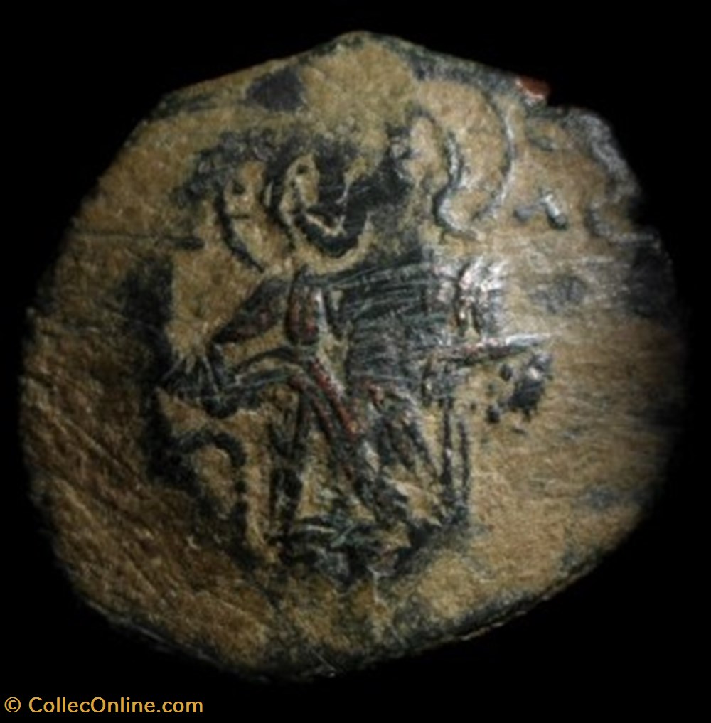 Empire latin - type O monnaies byzantines de constantinople empire latin type o