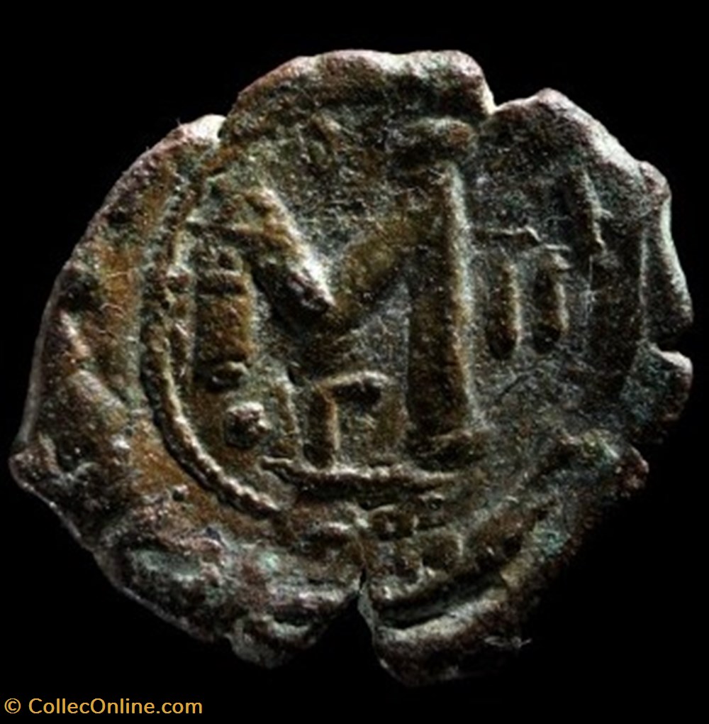 monnaies byzantines a la dynastie heracliide tibere iii