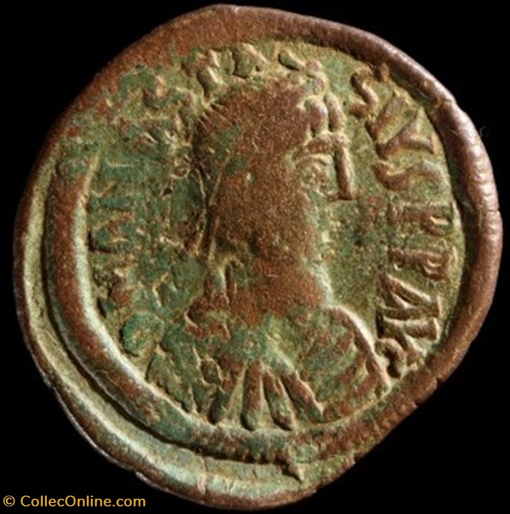 Anastase monnaies byzantines l empire d maurice tibere anastase
