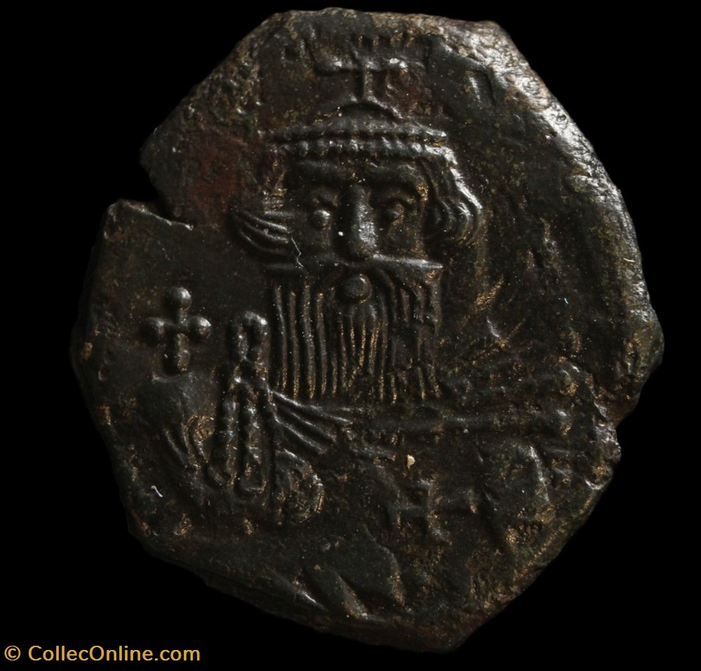 monnaies byzantines la dynastie heracliide constans ii