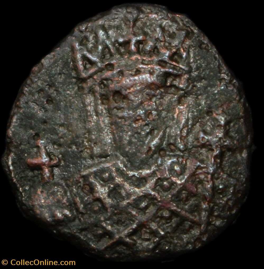 monnaies byzantines la dynastie isaurienne constantin vi et irene