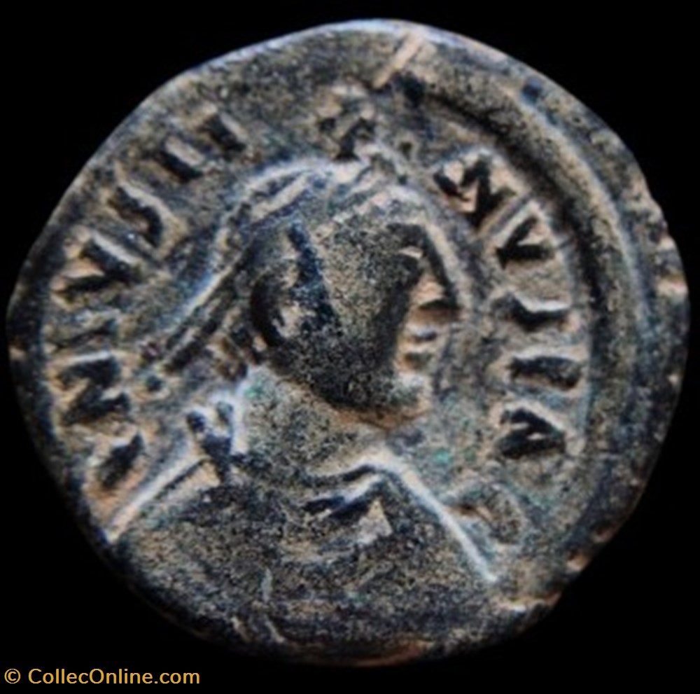 Justin I monnaies byzantines a l empire d anastase maurice tibere justin i