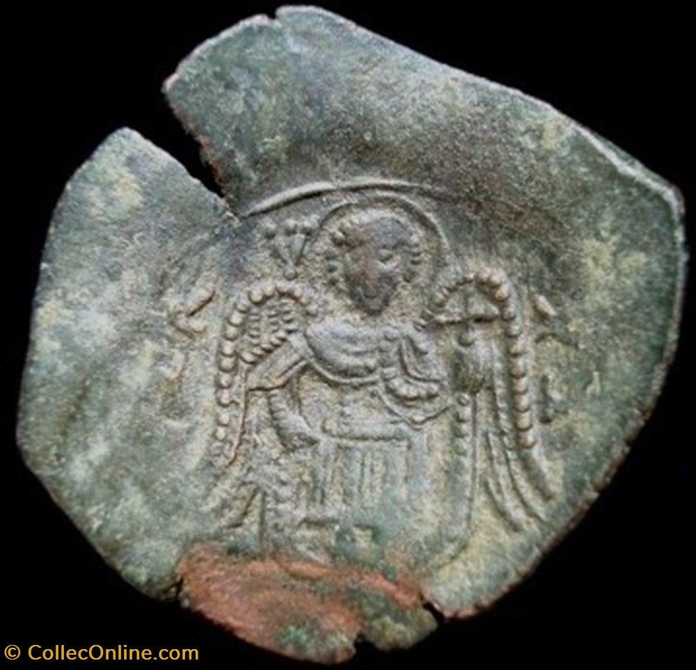 Empire latin - type P monnaies byzantines de constantinople empire latin type p