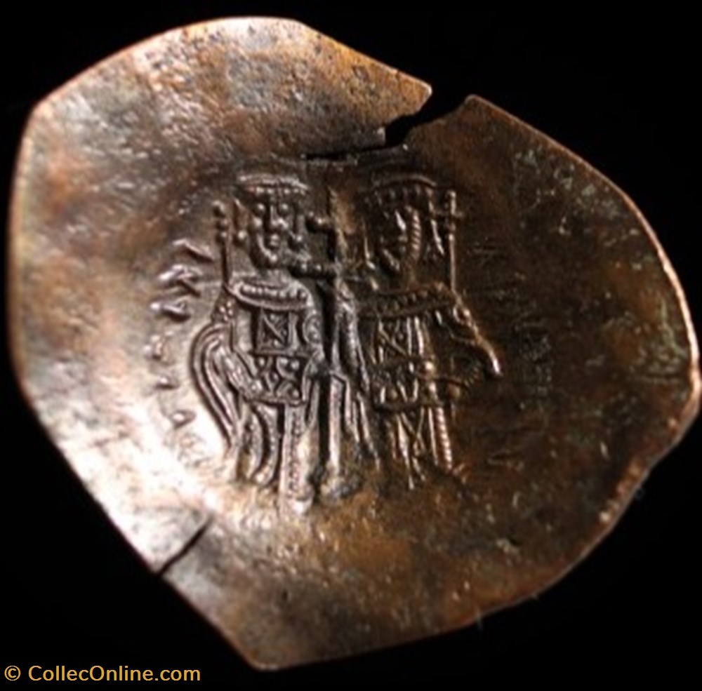 Empire latin - Thessalonique monnaies byzantines de constantinople empire latin thessalonique