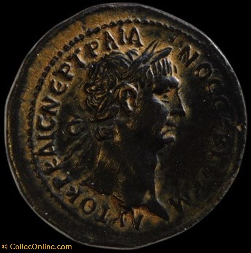 Trajan monnaies antiques romaines imperiales et republicaines trajan