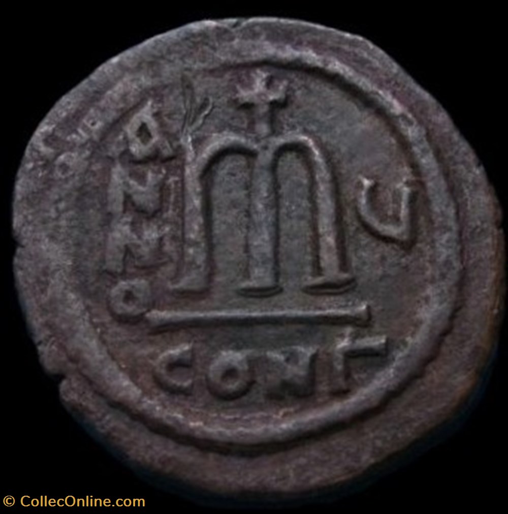 Tibère II Constantin monnaies byzantines l empire d anastase maurice tibere ii constantin