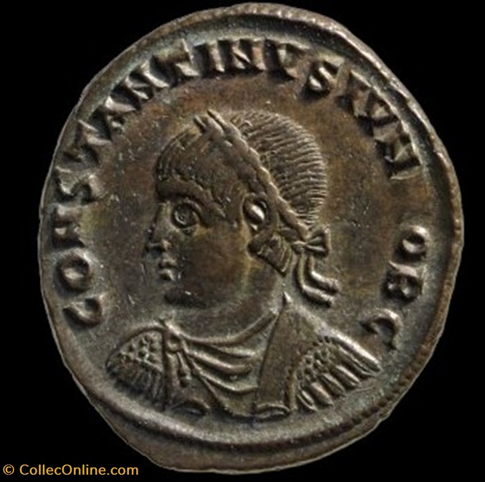 Constantin II monnaies antiques romaines imperiales et republicaines constantin ii