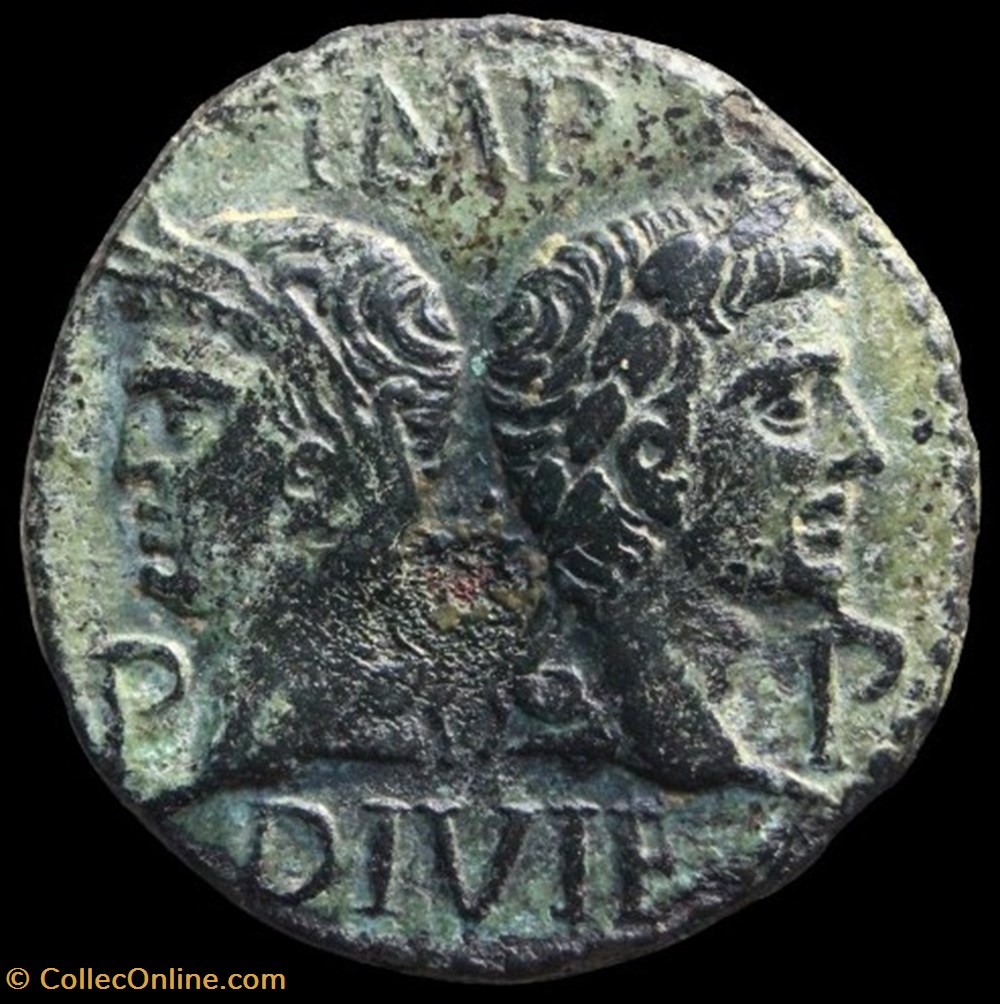Dupondius de Nîmes monnaies antiques a romaines imperiales et republicaines dupondius de nimes
