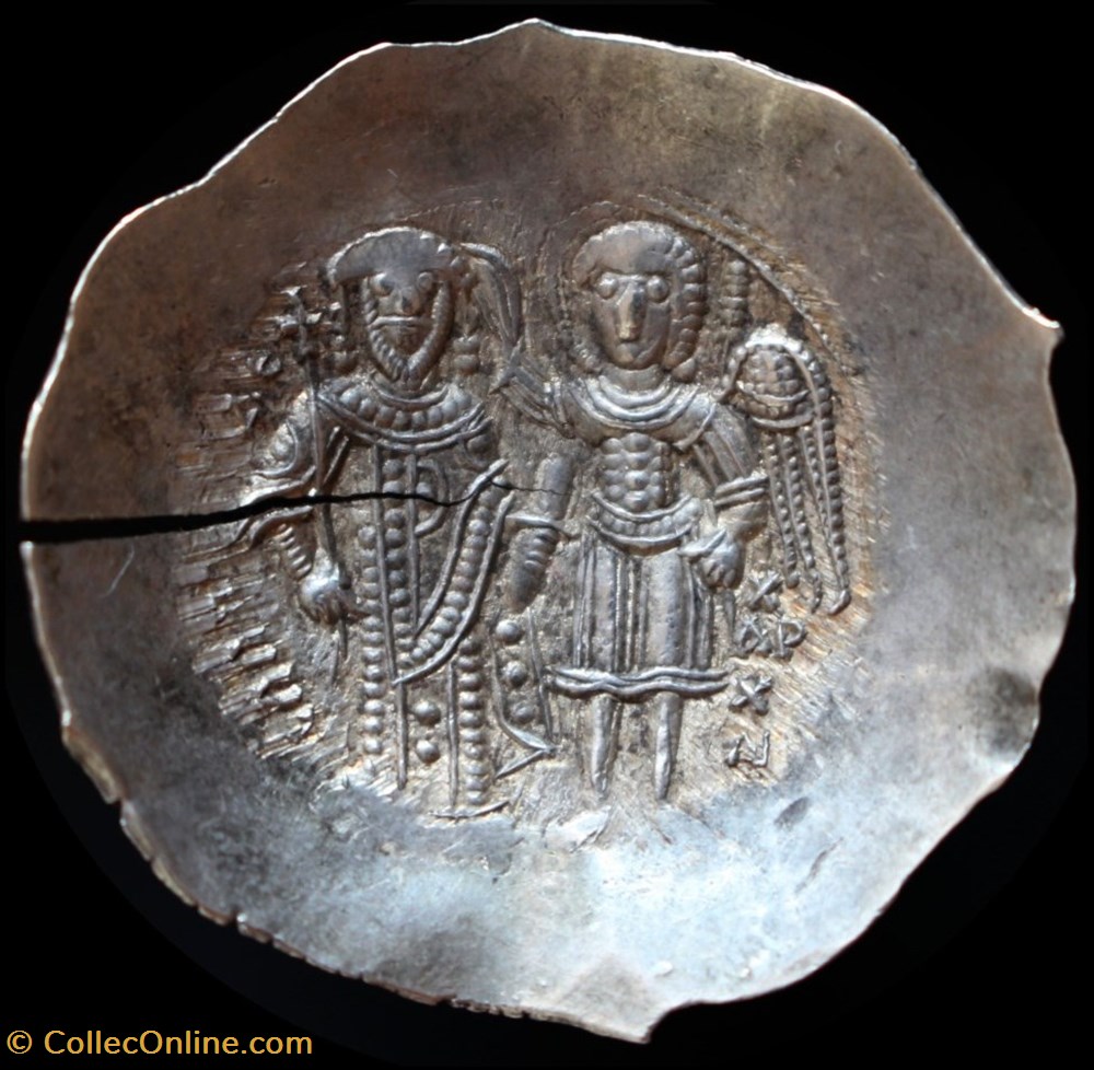 Isaac II monnaies byzantines la dynastie ange isaac ii