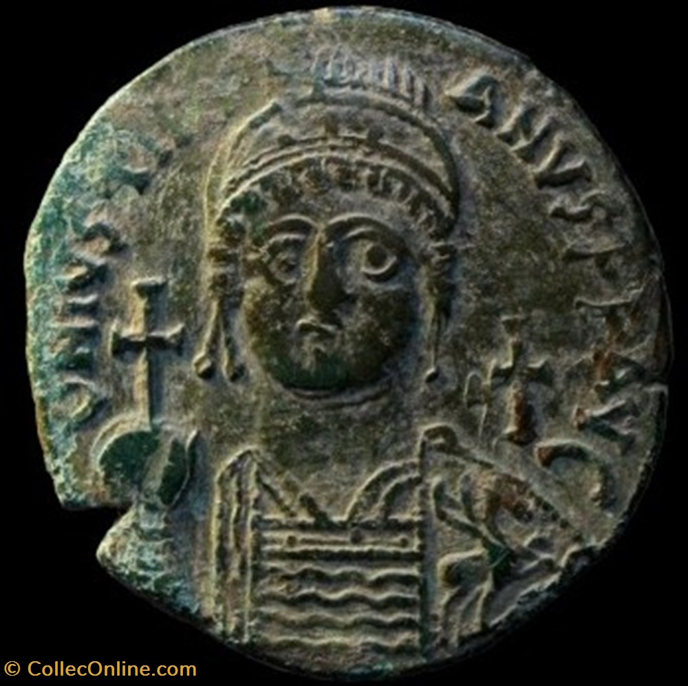 Justinien monnaies byzantines a l empire d anastase maurice tibere justinien