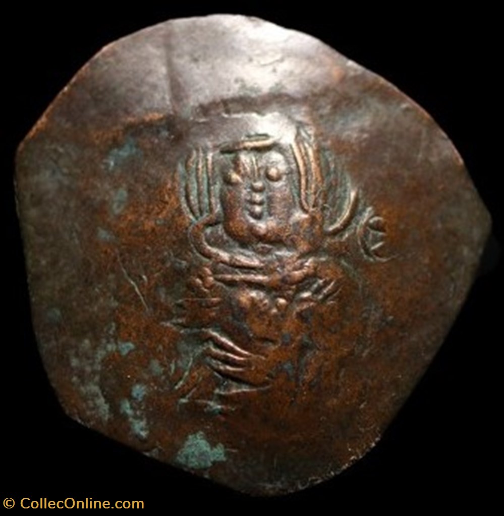 Empire latin - type G monnaies byzantines de constantinople empire latin type g