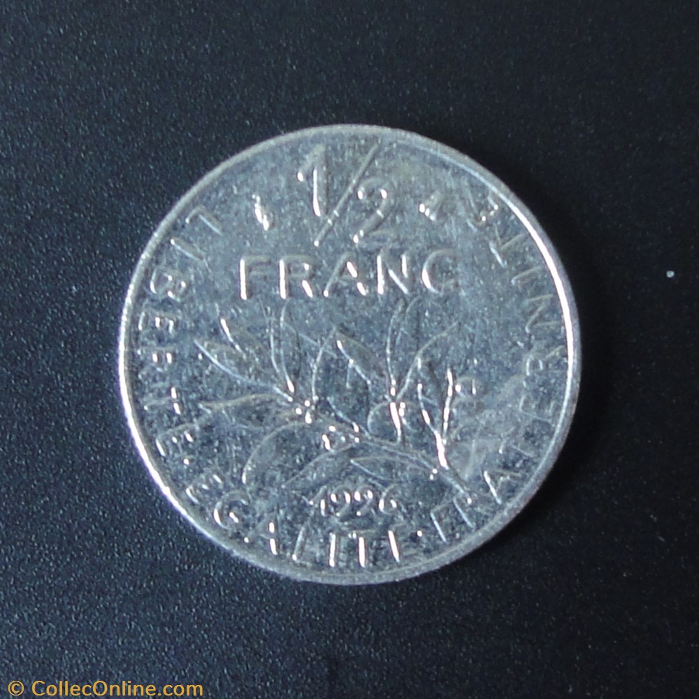 monnaie france moderne 1 2 franc 1996