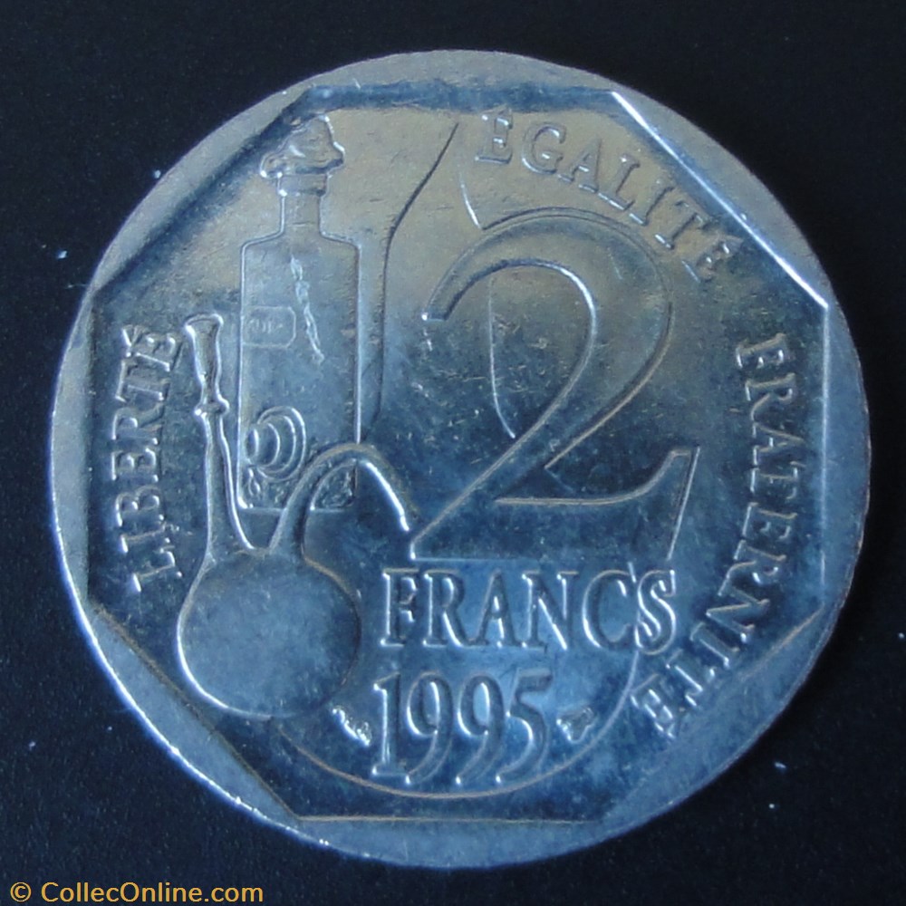 2 Francs Louis Pasteur 1995 monnaie france moderne 2 francs louis pasteur 1995