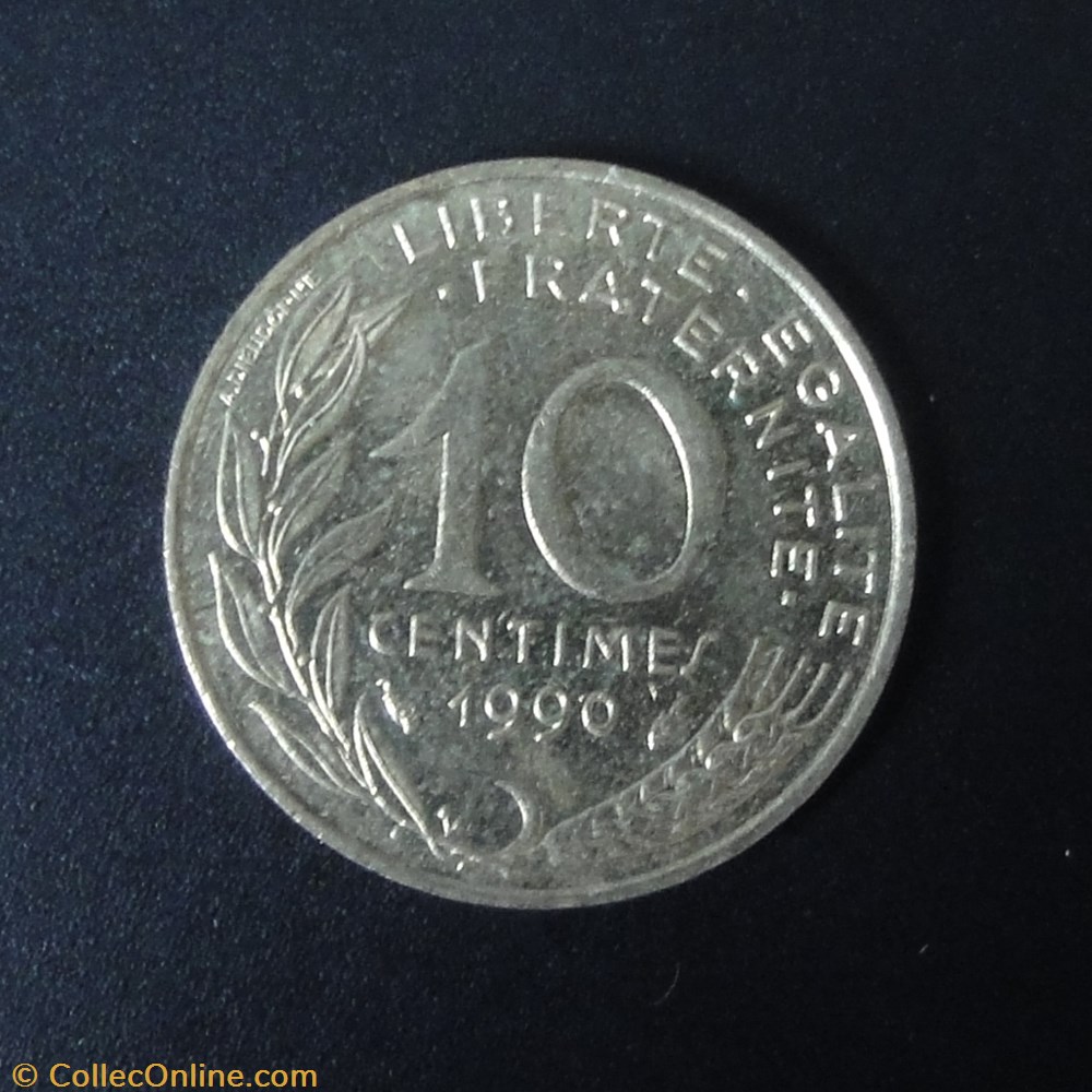 10 centimes 1990 monnaie france a moderne 10 centimes 1990