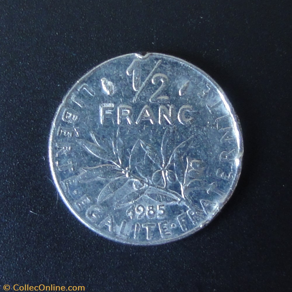 1/2 Franc 1985 3 monnaie france moderne 1 2 franc 1985