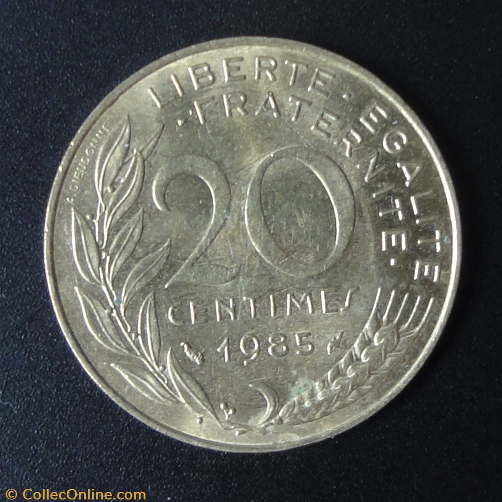 20 centimes 1985 3 monnaie france a moderne 20 centimes 1985