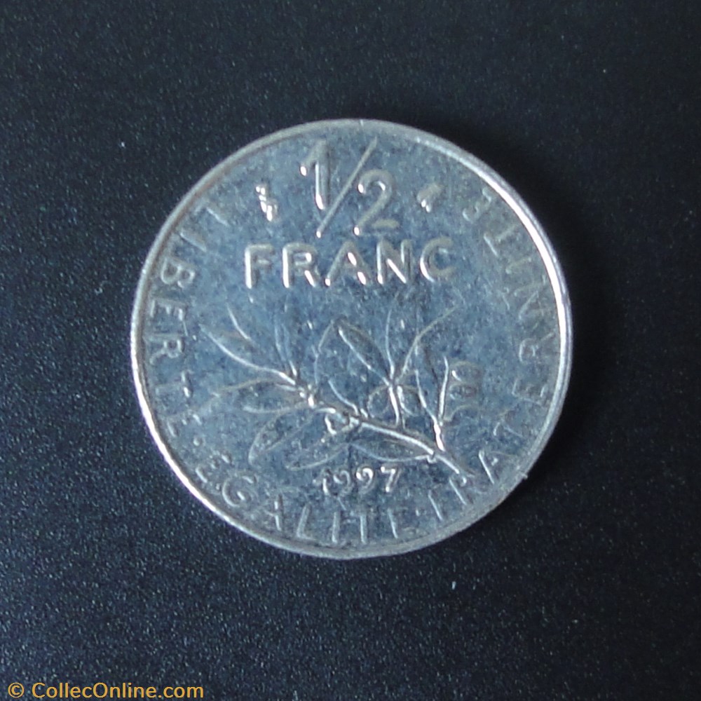 1/2 Franc 1997 3 monnaie france moderne 1 2 franc 1997